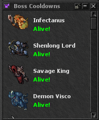 Boss Cooldowns